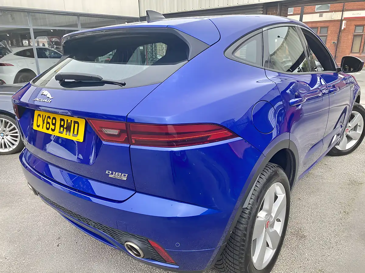 Used 2020 Jaguar E-Pace R-Dynamic Se Caesium Blue - Interior and Exterior details 6