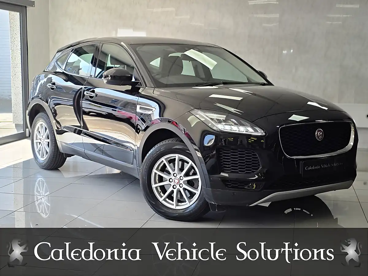 Used 2020 Jaguar E-Pace S Black - Front View