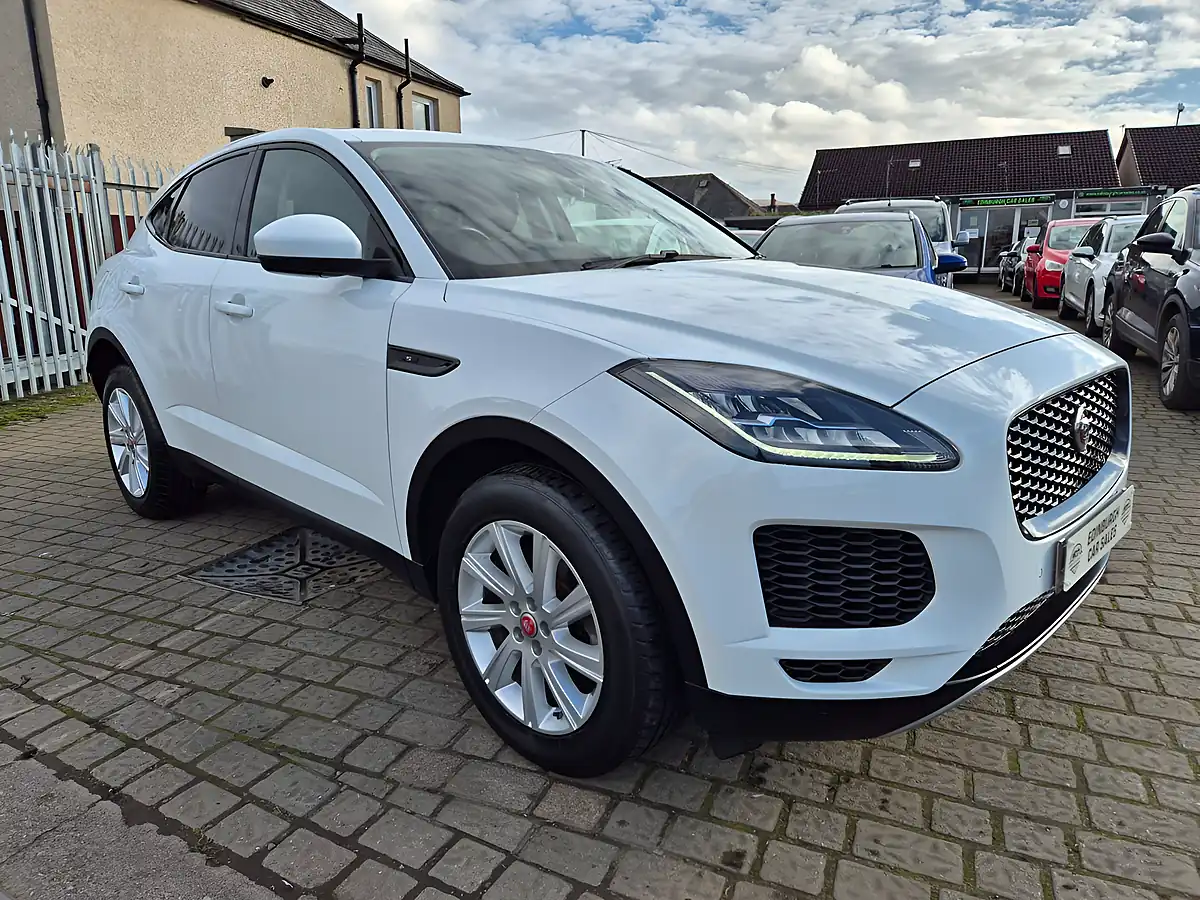 Used 2020 Jaguar E-Pace S White - Front View