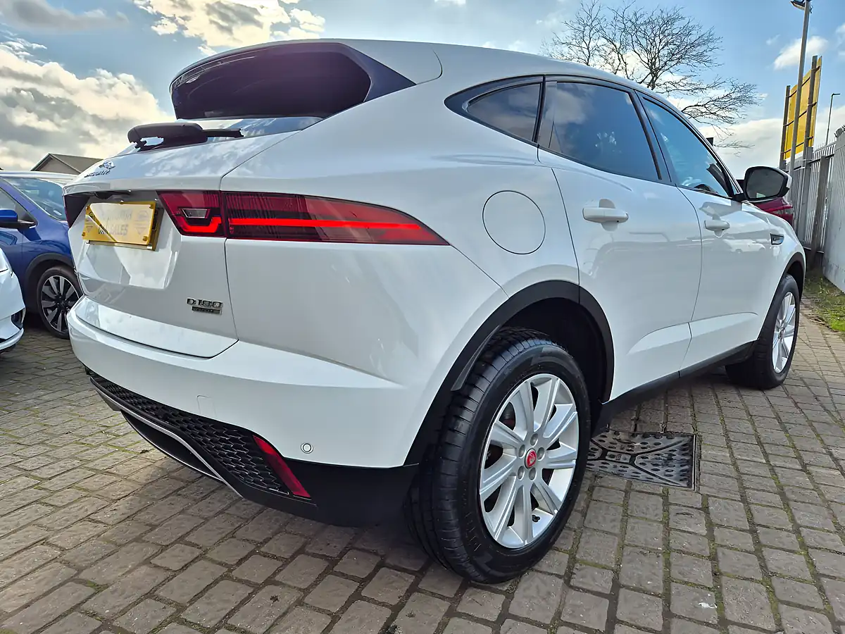 Used 2020 Jaguar E-Pace S White - Interior and Exterior details 6