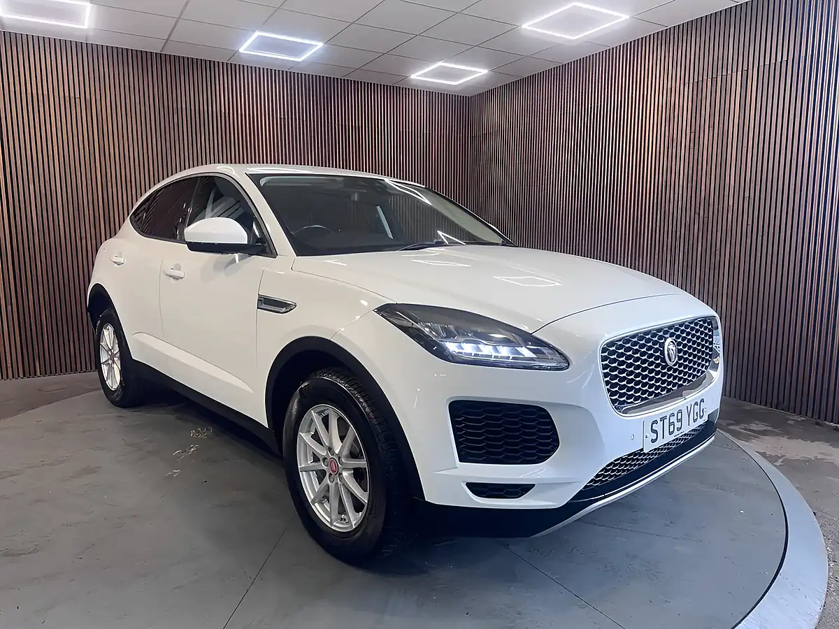 Used 2020 Jaguar E-Pace White - Front View