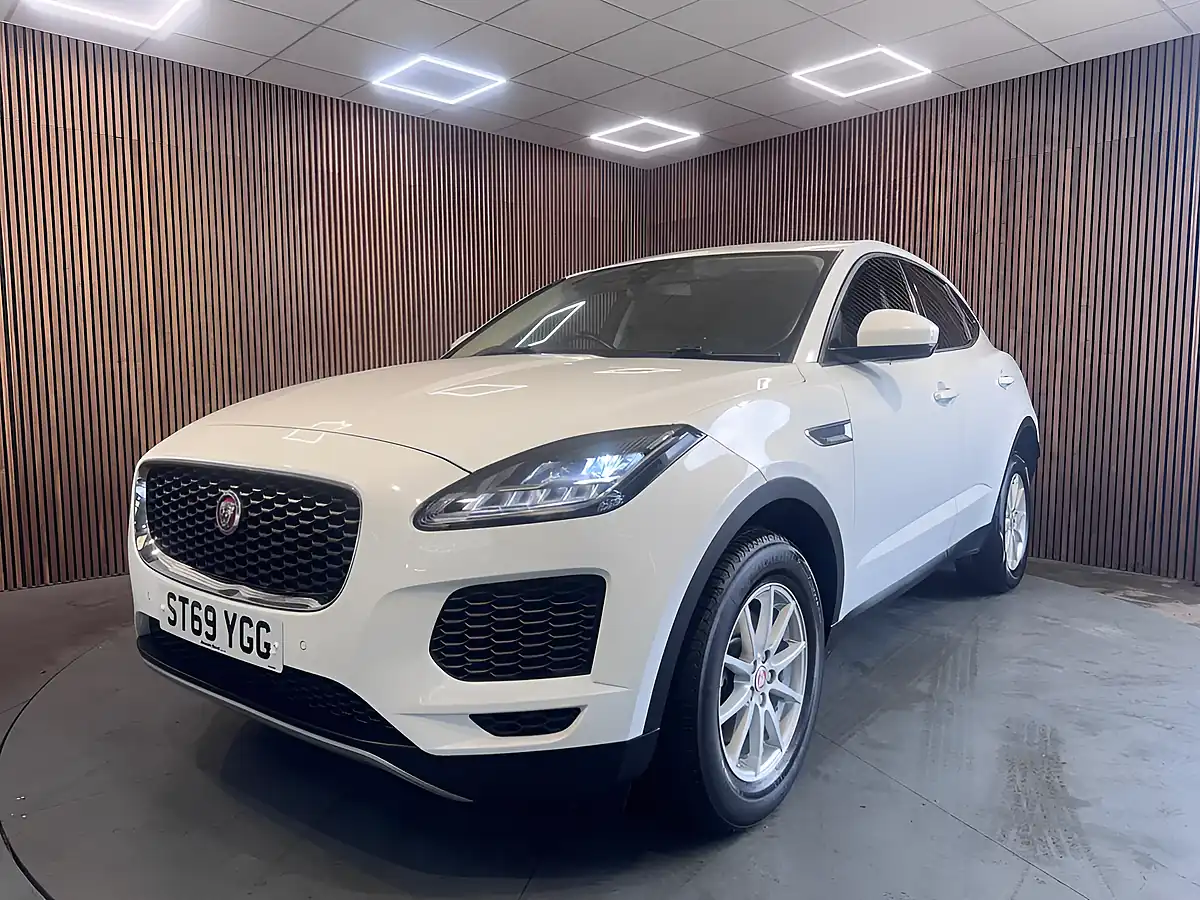 Used 2020 Jaguar E-Pace White - Interior and Exterior details 3