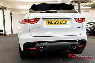 Used 2020 Jaguar F-Pace 300 Sport White - Interior and Exterior details 11