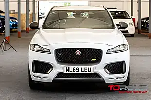Used 2020 Jaguar F-Pace 300 Sport White - Interior and Exterior details 2