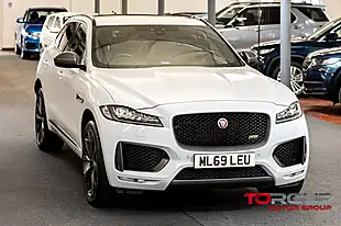 Used 2020 Jaguar F-Pace 300 Sport White - Interior and Exterior details 3