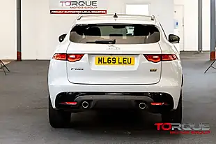 Used 2020 Jaguar F-Pace 300 Sport White - Interior and Exterior details 9