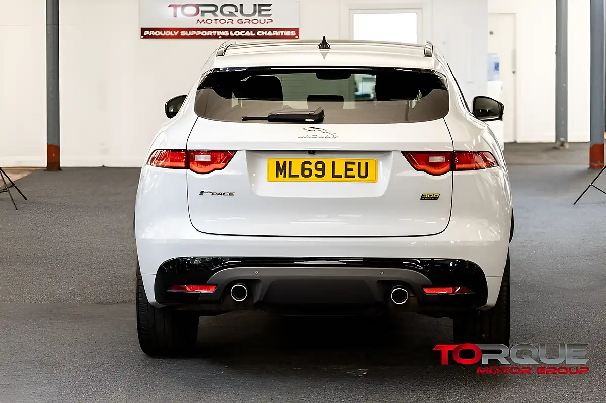Used 2020 Jaguar F-Pace 300 Sport White - Interior and Exterior details 9