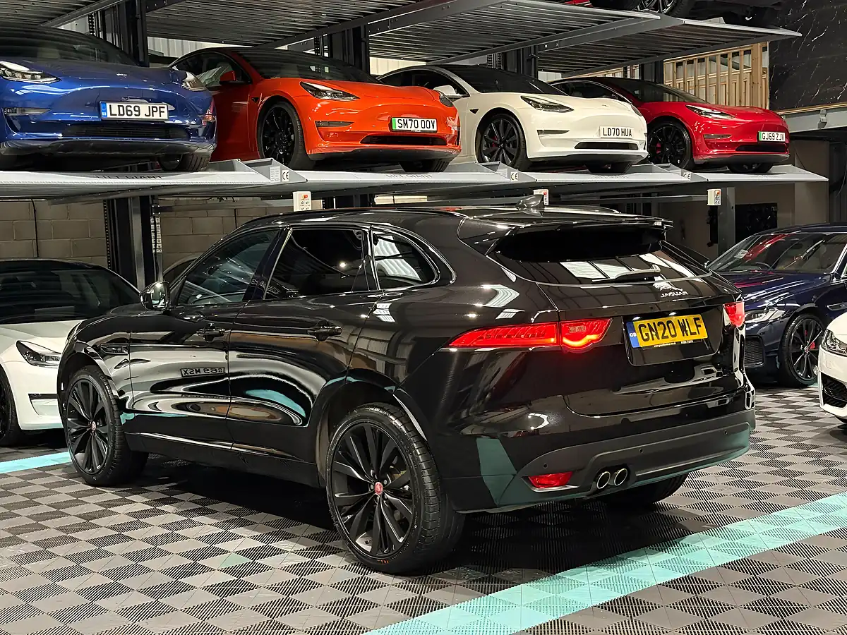Used 2020 Jaguar F-Pace Chequered Flag Black - Interior and Exterior details 6