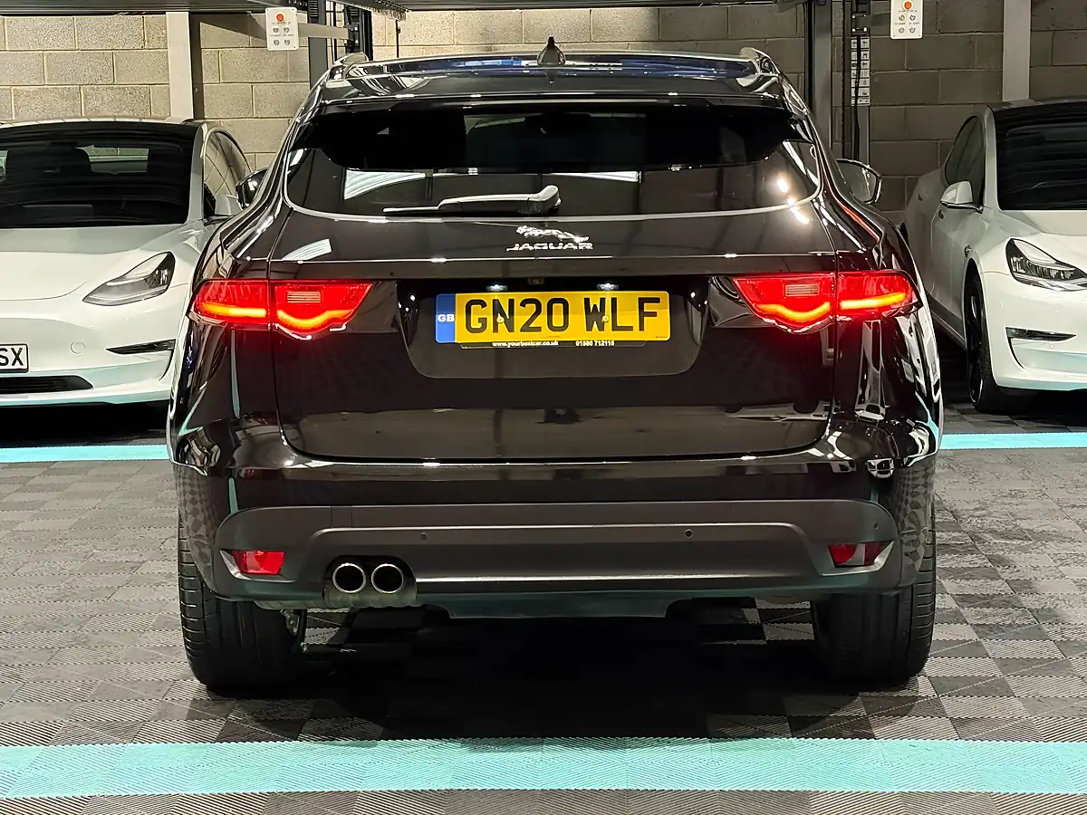 Used 2020 Jaguar F-Pace Chequered Flag Black - Interior and Exterior details 7