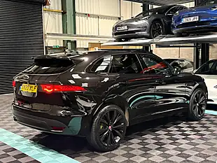 Used 2020 Jaguar F-Pace Chequered Flag Black - Interior and Exterior details 8