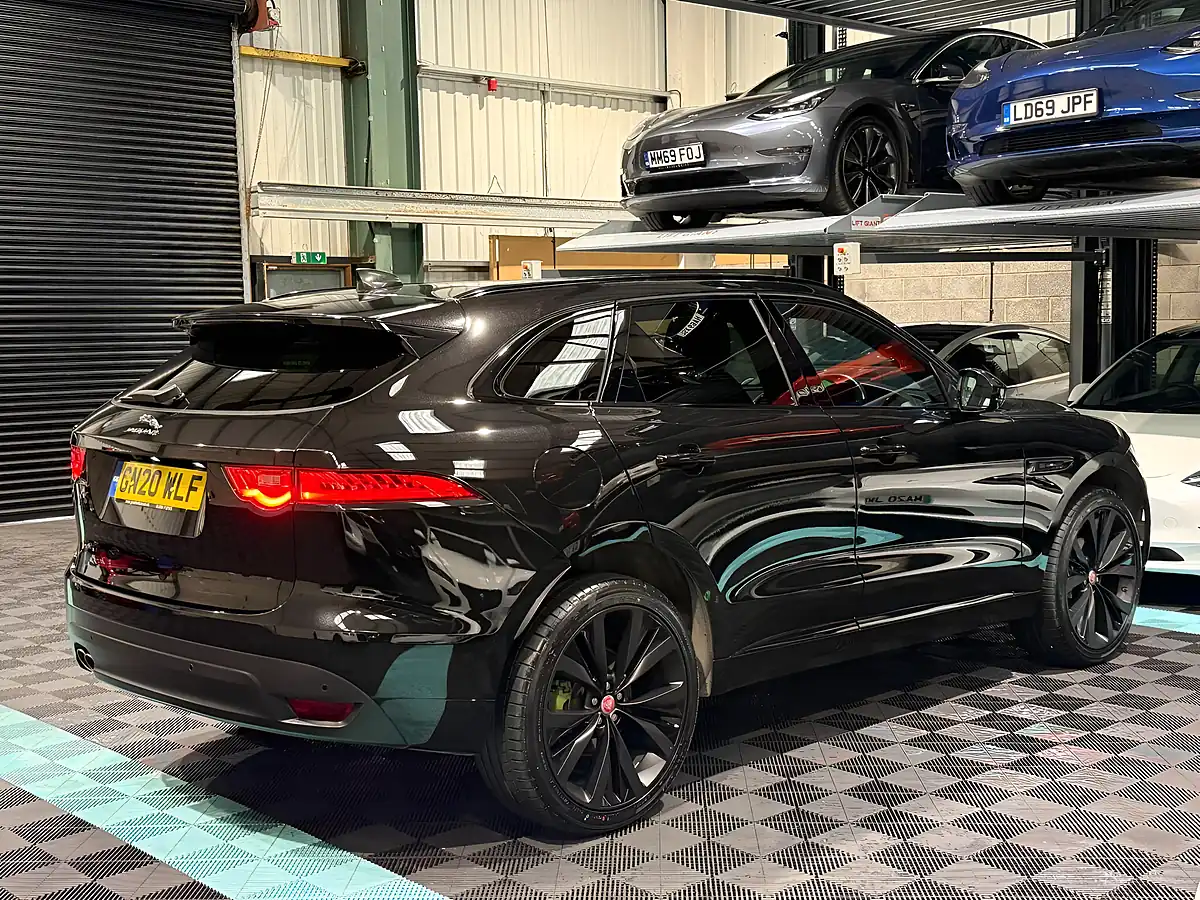 Used 2020 Jaguar F-Pace Chequered Flag Black - Interior and Exterior details 8