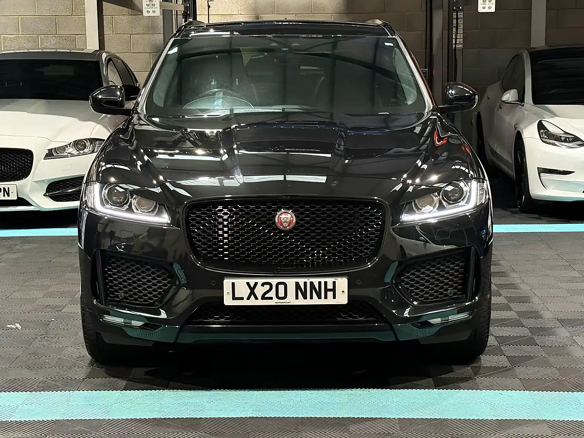 Used 2020 Jaguar F-Pace Chequered Flag Black - Interior and Exterior details 4