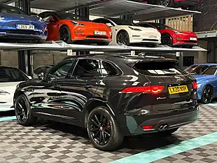 Used 2020 Jaguar F-Pace Chequered Flag Black - Interior and Exterior details 7