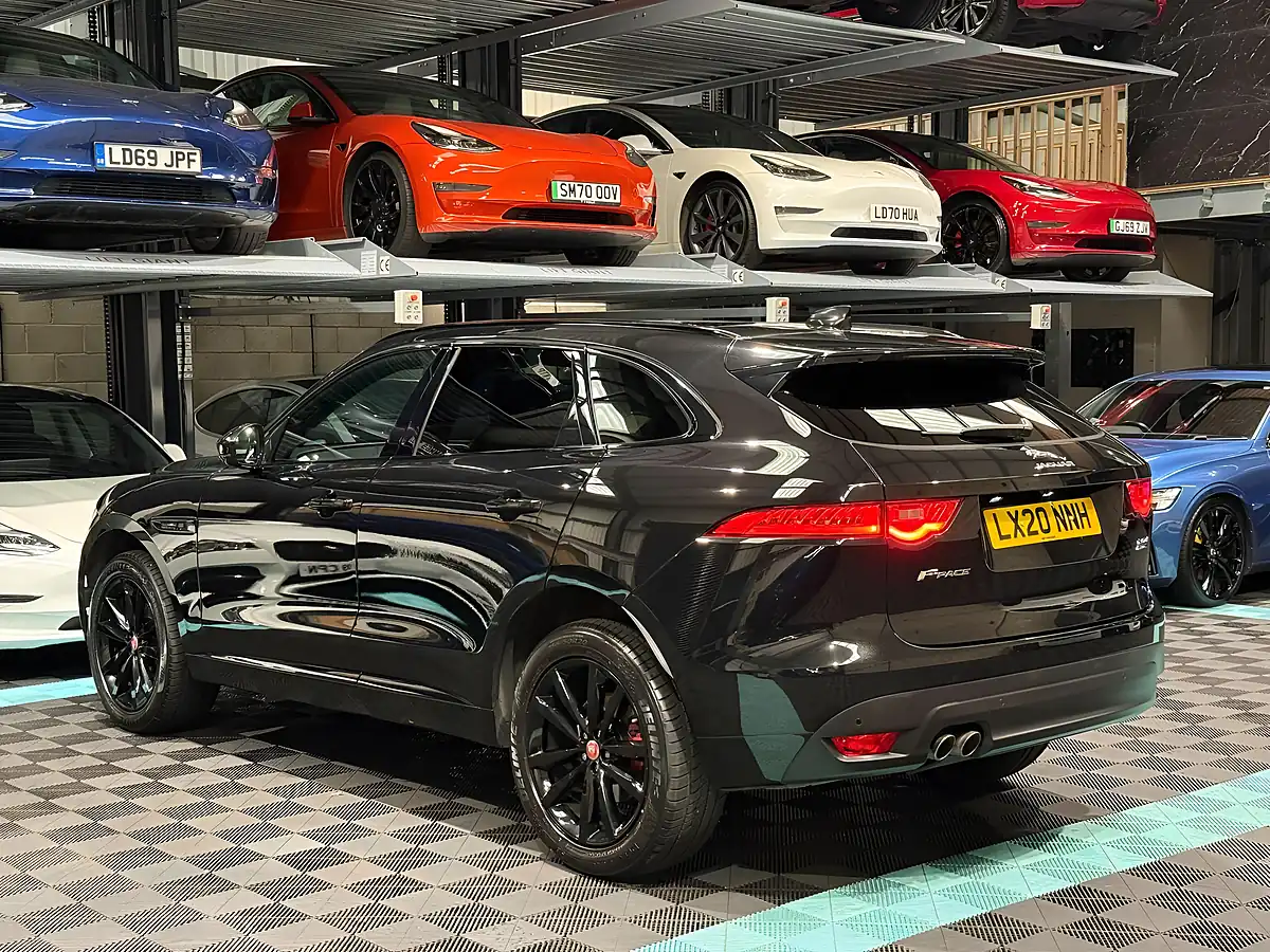 Used 2020 Jaguar F-Pace Chequered Flag Black - Interior and Exterior details 7