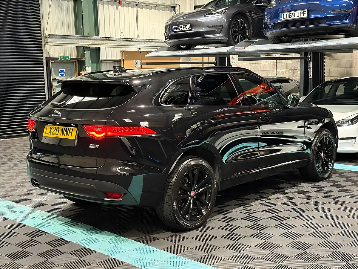Used 2020 Jaguar F-Pace Chequered Flag Black - Interior and Exterior details 9