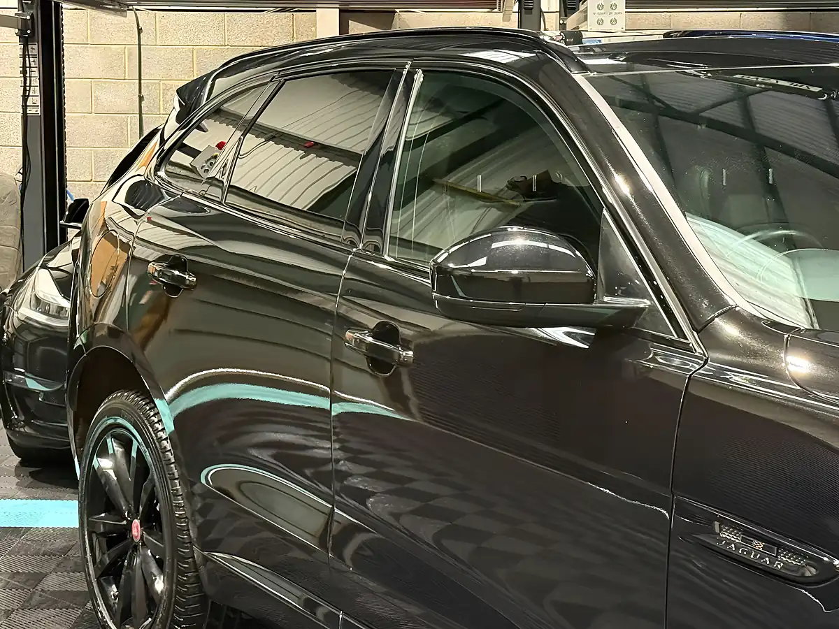 Used 2020 Jaguar F-Pace Chequered Flag Black - Interior and Exterior details 13