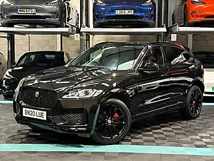 Used 2020 Jaguar F-Pace Chequered Flag Black - Interior and Exterior details 5