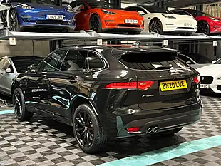 Used 2020 Jaguar F-Pace Chequered Flag Black - Interior and Exterior details 7