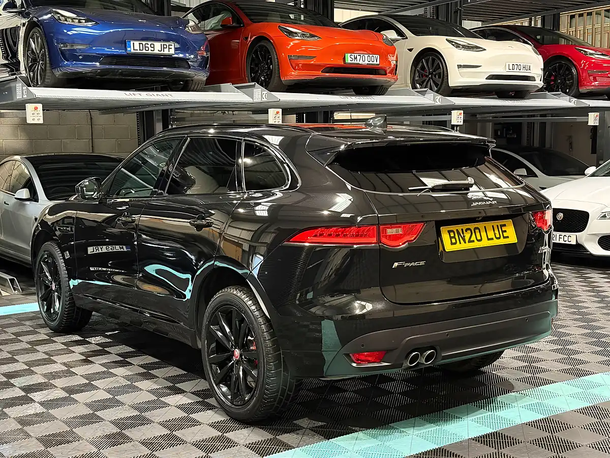 Used 2020 Jaguar F-Pace Chequered Flag Black - Interior and Exterior details 7
