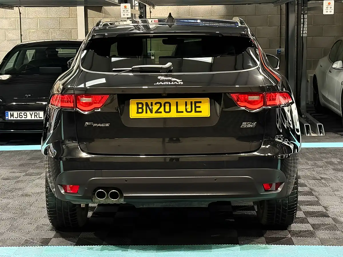 Used 2020 Jaguar F-Pace Chequered Flag Black - Interior and Exterior details 8