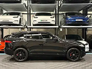 Used 2020 Jaguar F-Pace Chequered Flag Black - Interior and Exterior details 10
