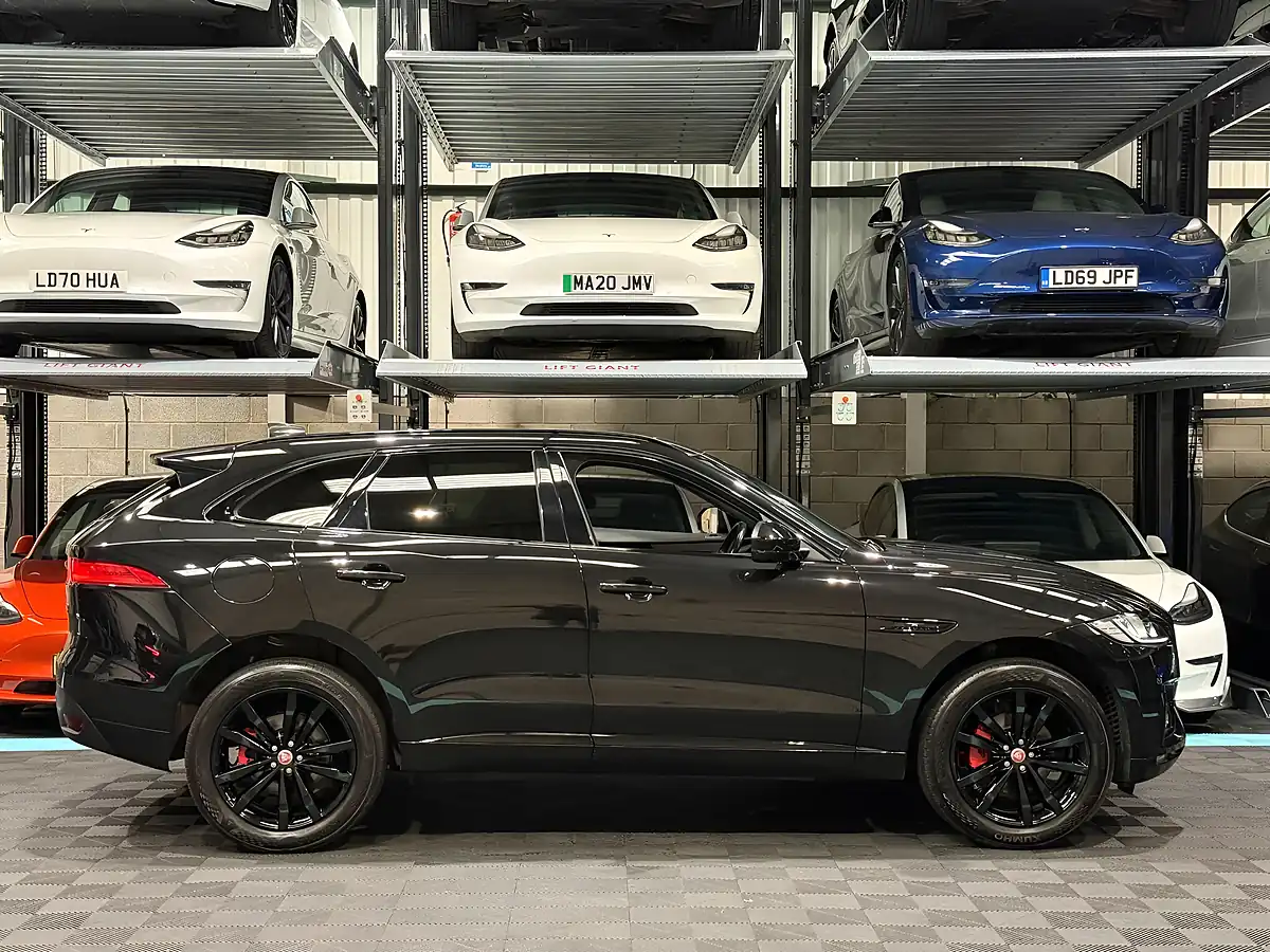Used 2020 Jaguar F-Pace Chequered Flag Black - Interior and Exterior details 10