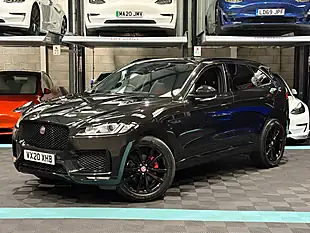 Used 2020 Jaguar F-Pace Chequered Flag Black - Interior and Exterior details 5