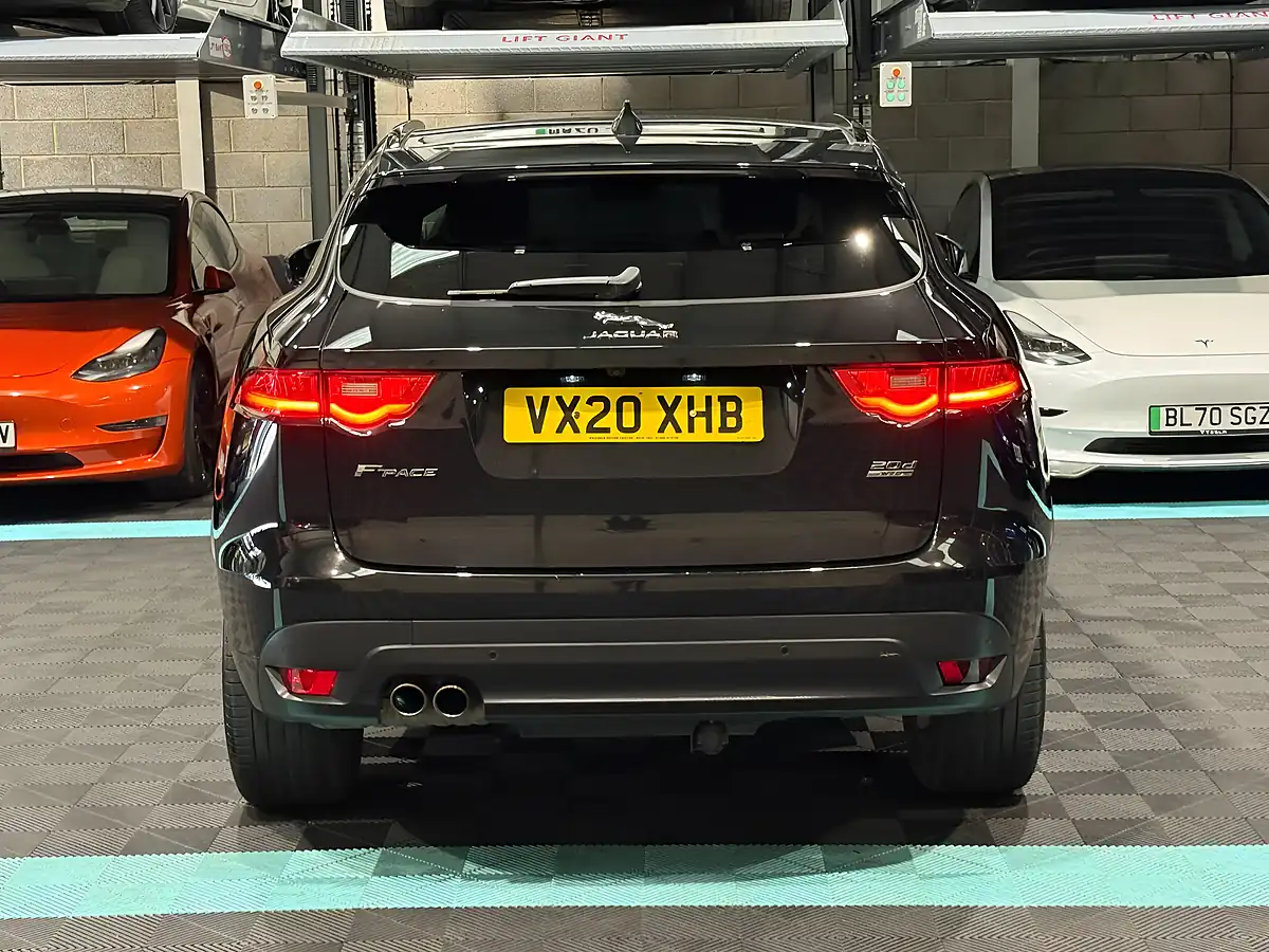 Used 2020 Jaguar F-Pace Chequered Flag Black - Interior and Exterior details 8