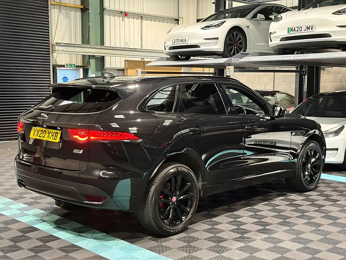 Used 2020 Jaguar F-Pace Chequered Flag Black - Interior and Exterior details 9