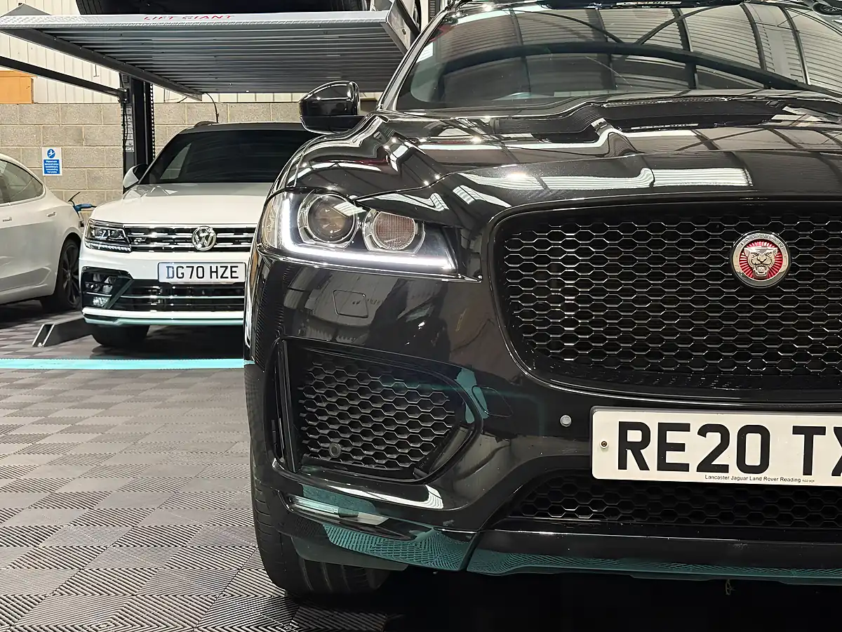 Used 2020 Jaguar F-Pace Chequered Flag Black - Interior and Exterior details 15