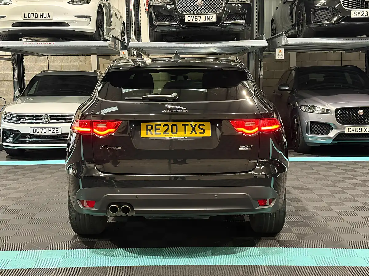 Used 2020 Jaguar F-Pace Chequered Flag Black - Interior and Exterior details 8
