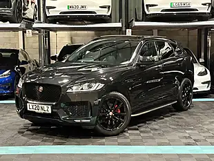 Used 2020 Jaguar F-Pace Chequered Flag Black - Interior and Exterior details 5