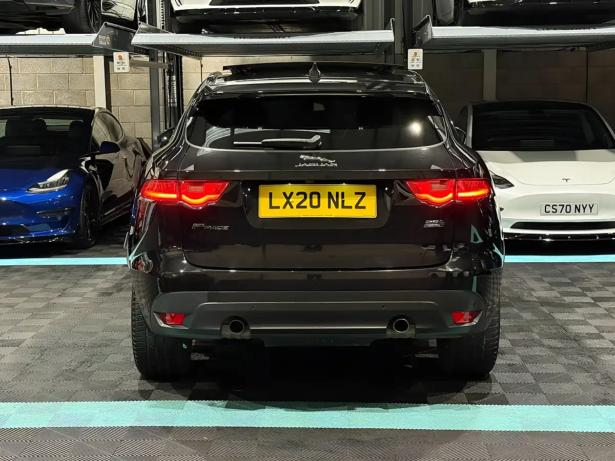 Used 2020 Jaguar F-Pace Chequered Flag Black - Interior and Exterior details 8
