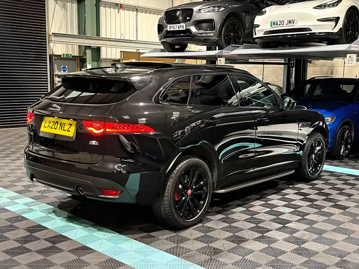 Used 2020 Jaguar F-Pace Chequered Flag Black - Interior and Exterior details 9
