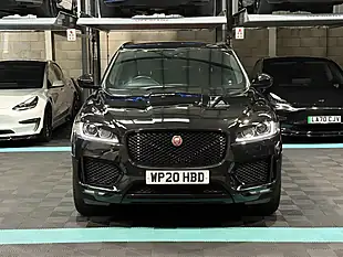Used 2020 Jaguar F-Pace Chequered Flag Black - Interior and Exterior details 4