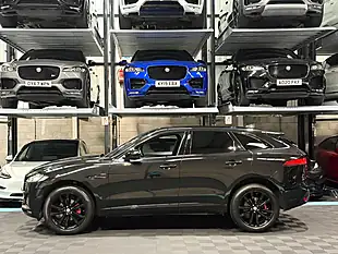 Used 2020 Jaguar F-Pace Chequered Flag Black - Interior and Exterior details 6