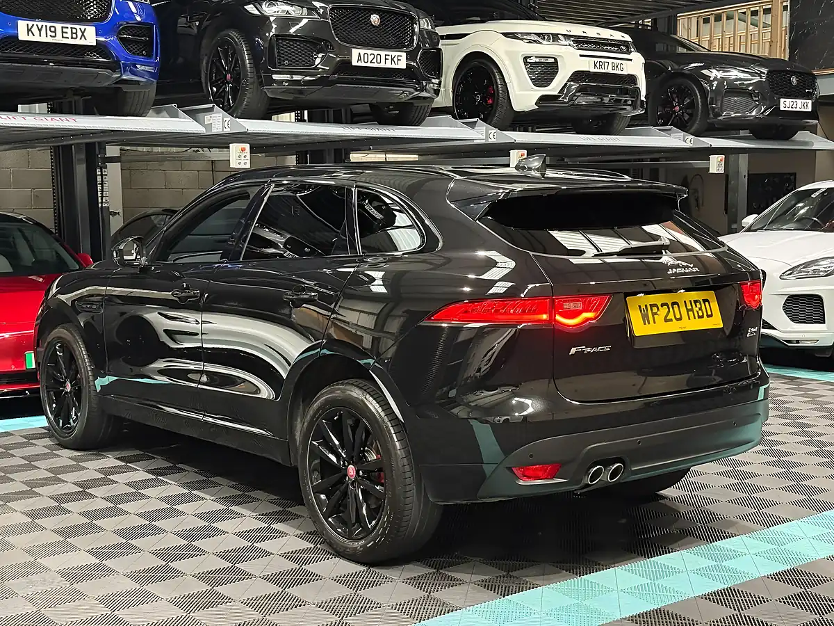 Used 2020 Jaguar F-Pace Chequered Flag Black - Interior and Exterior details 7