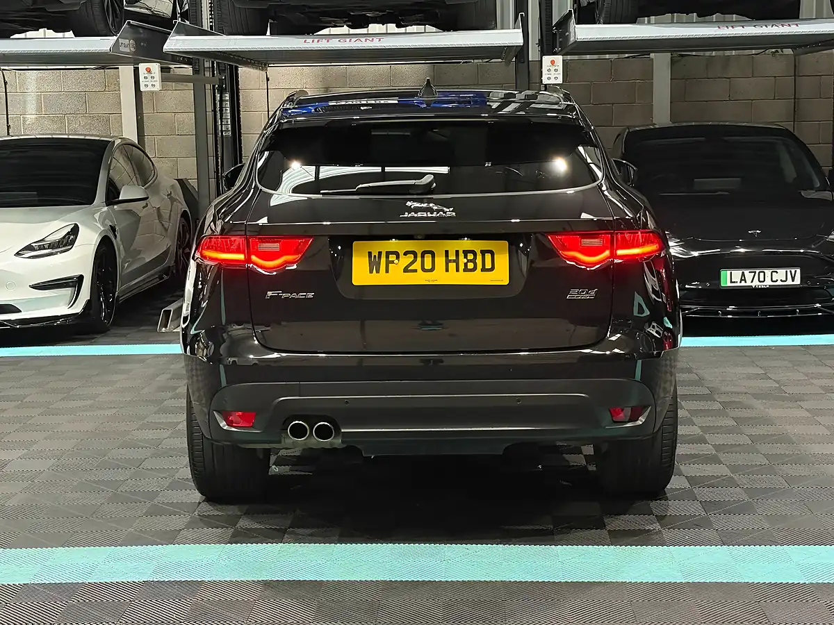 Used 2020 Jaguar F-Pace Chequered Flag Black - Interior and Exterior details 8