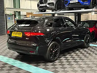 Used 2020 Jaguar F-Pace Chequered Flag Black - Interior and Exterior details 9