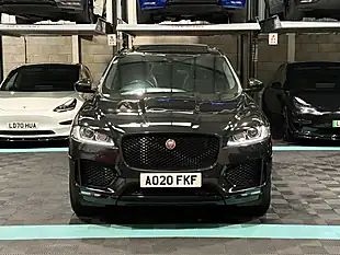 Used 2020 Jaguar F-Pace Chequered Flag Black - Interior and Exterior details 4