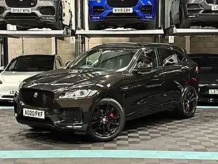 Used 2020 Jaguar F-Pace Chequered Flag Black - Interior and Exterior details 5