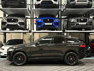 Used 2020 Jaguar F-Pace Chequered Flag Black - Interior and Exterior details 6
