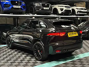 Used 2020 Jaguar F-Pace Chequered Flag Black - Interior and Exterior details 7