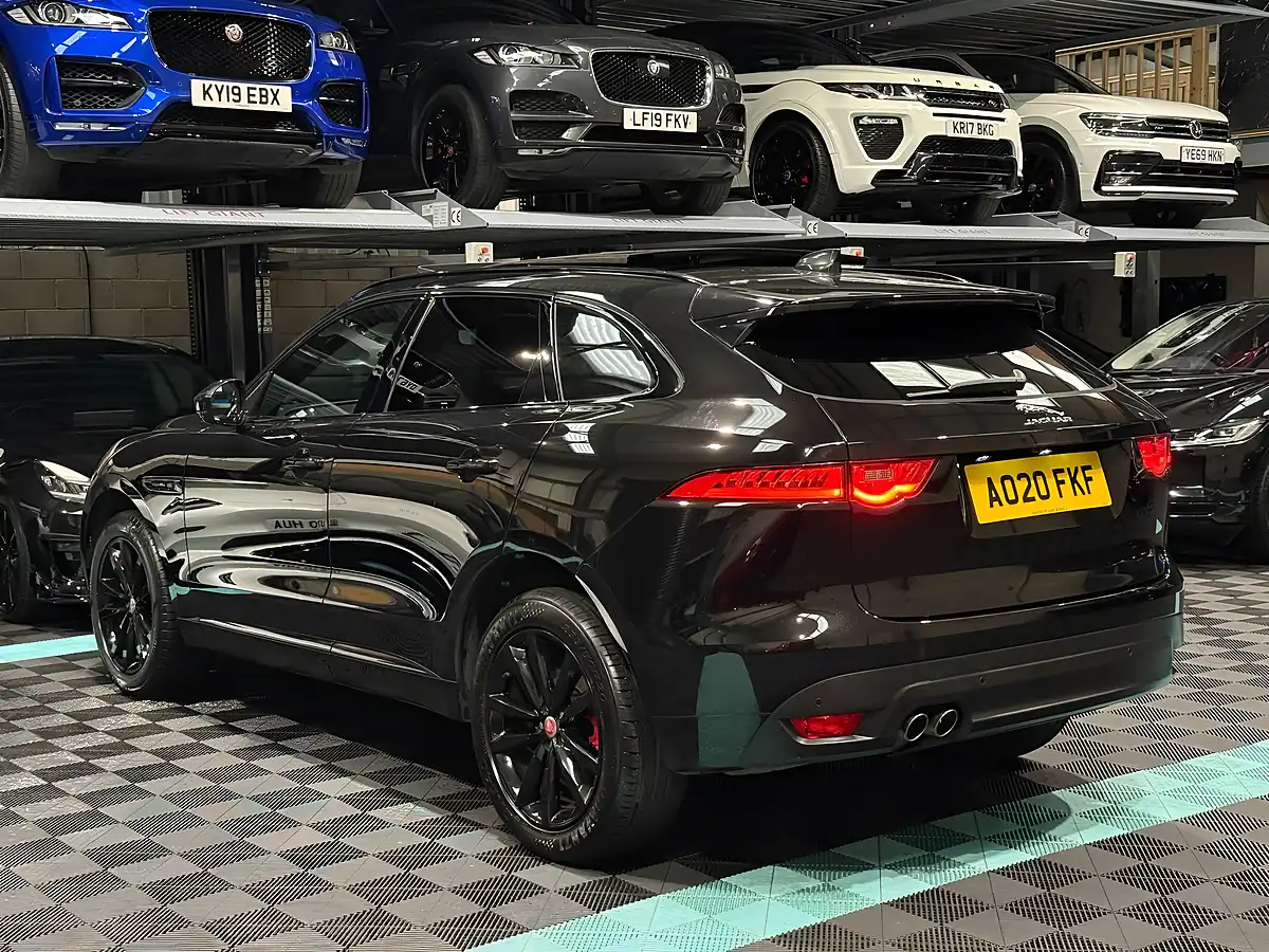 Used 2020 Jaguar F-Pace Chequered Flag Black - Interior and Exterior details 7