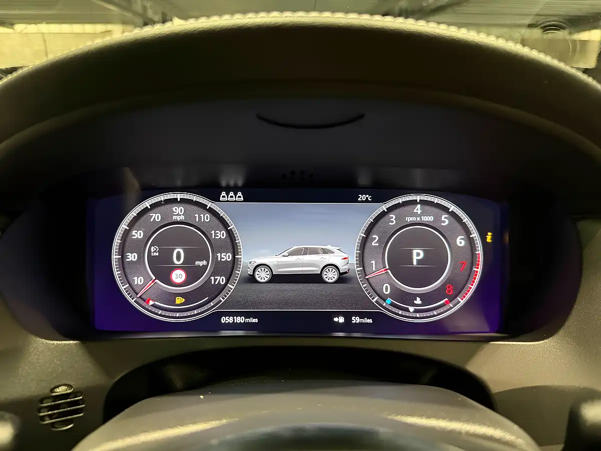 Used 2020 Jaguar F-Pace Chequered Flag Black - Interior and Exterior details 17