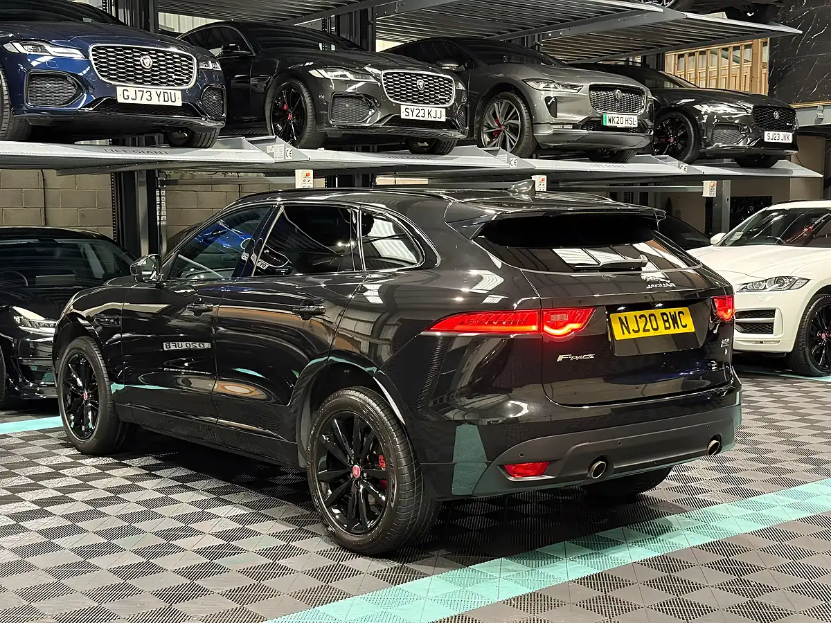 Used 2020 Jaguar F-Pace Chequered Flag Black - Interior and Exterior details 7