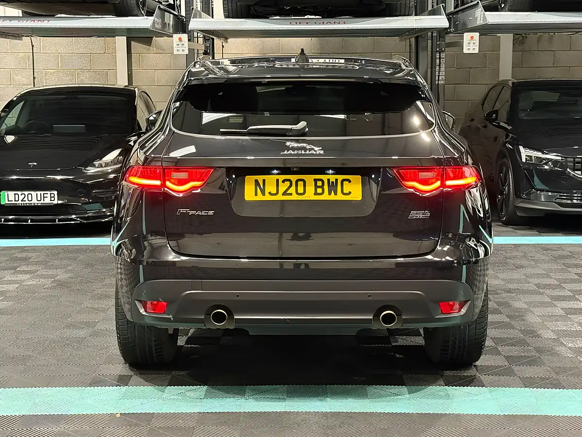 Used 2020 Jaguar F-Pace Chequered Flag Black - Interior and Exterior details 8