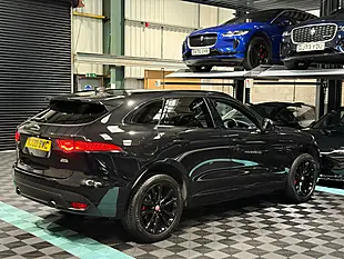 Used 2020 Jaguar F-Pace Chequered Flag Black - Interior and Exterior details 9