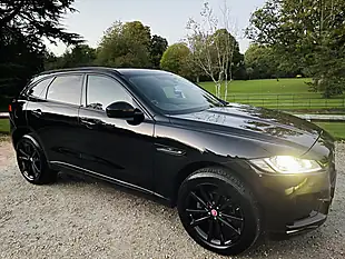 Used 2020 Jaguar F-Pace Chequered Flag Black - Interior and Exterior details 10