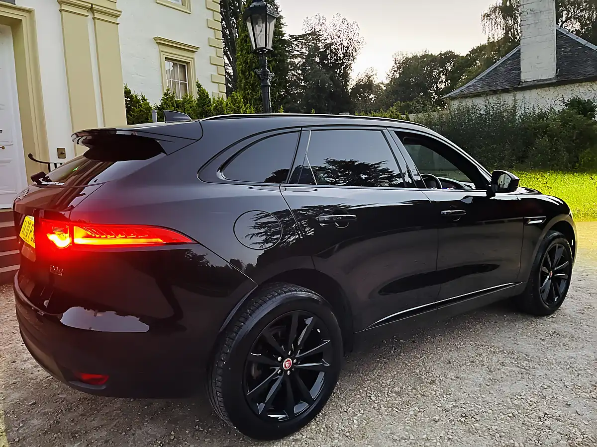 Used 2020 Jaguar F-Pace Chequered Flag Black - Interior and Exterior details 15